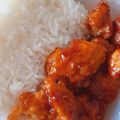 El cooksnap de Rodolfo Blanco cuando hizo Pollo agridulce/pollo sésamo.