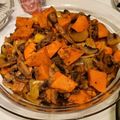 Cooksnap από Evaggelia Lamprou στη συνταγή Γλυκοπατάτες με μανιτάρια στο φούρνο