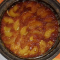 El cooksnap de Cinthia Vallejos cuando hizo Torta de manzana invertida con aceite 🍎.