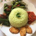 Cooksnap dari Yuni Budiariani untuk resep Nasi lemak hijau pandan