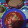 El cooksnap de Panda.Yyolyy cuando hizo Caldo de Camarón🦐.