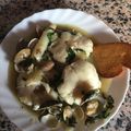 El cooksnap de antonia Maria Mateo cuando hizo Merluza en salsa verde 🐟🥣.