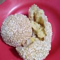 Cooksnap dari Nurul Wijayanti Umbaran untuk resep Onde-Onde Kacang Hijau (Krispi di luar Lembut di dalam)