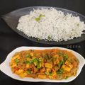 Deepa Haswani का कुकस्नैप जब उन्होंने ढाबा स्टाइल पनीर मसाला (Dhaba style paneer masala recipe in Hindi) बनाया था।