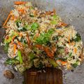 Cooksnap Sarah Othman semasa beliau membuat 🍚🍚 Nasi Goreng Bunga Kantan.
