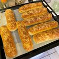 Melinda Kiss Cooksnap-ja, amikor elkészítette a(z) Sajtos stangli receptet.