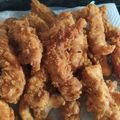 El cooksnap de Loree Noguer cuando hizo Pollo frito estilo Kentucky.