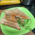 El cooksnap de Keya Mandal cuando hizo Sándwich🍱🥪 de tofu y vegetales🥗...