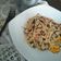 Cooksnap Noraini Hamid semasa beliau membuat Spageti carbonara cendawan cheese.