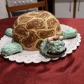 El cooksnap de Lau cuando hizo Torta Helada.