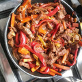 El cooksnap de Federico Besenzoni cuando hizo Carne salteada con vegetales y arroz primavera 🍛.