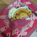El cooksnap de Willi Sena cuando hizo Omelette de calabaza y queso.