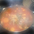 El cooksnap de Jessie Soto cuando hizo Pollo entomatado con papas.