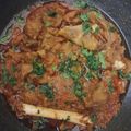 Mrs. Rashid's cooksnap of when they made Mutton Karahi🍲.