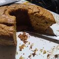 El cooksnap de Silvina díaz cuando hizo Budín de banana y avena fácil y rápido.