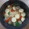 Cooksnap dari Rayyan Wdiatmoko untuk resep Sup tofu jamur enoki