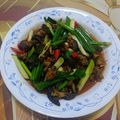 潘俊霖的(簡單料理) 的 塔香炒螺肉 cooksnap