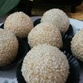 Cooksnap dari Riesna CPS untuk resep 20. Onde Onde Isi Kacang Hijau