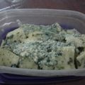 El cooksnap de Gisela Centurion cuando hizo Ravioles con salsa de espinaca.