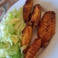 El cooksnap de Carla Reina cuando hizo Alitas de pollo al horno con miel.