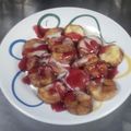 El cooksnap de Alex cuando hizo Plátanos fritos un rico postre.