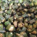 Seema Gupta का कुकस्नैप जब उन्होंने बेसन की भिंडी (besan ki bhindi recipe in Hindi) बनाया था।