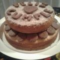 El cooksnap de Milly-mon cuando hizo Torta de Coco y Canela, con galletas de chocolate 🎂.