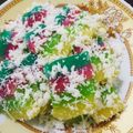 Cooksnap dari Daniar untuk resep Ongol Ongol Singkong Pelangi