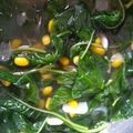 Cooksnap dari Bunda Yumi untuk resep Sayur bayam bening + jagung