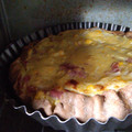 El cooksnap de claudiamatto1 cuando hizo Masa de harina integral para tarta sale una tapa!!.