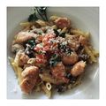 Sotay 's cooksnap of when they made Drunken Chicken Marsala with tomato.