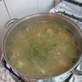 El cooksnap de Val Contreras Saavedra cuando hizo Sopa de pollo con verduras.