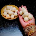 Amita Chattopadhyay's cooksnap of when they made চিনির নারকেল নাড়ু(Chinir narikel naru recipe in bengali).