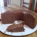 El cooksnap de Agos Urquiza cuando hizo Bizcochuelo para torta de chocolate.