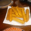 El cooksnap de Ponce Claudia cuando hizo Salchichas rellenas de queso y revosadas.