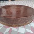 El cooksnap de Angeles cuando hizo Tarta de cuajada de chocolate.