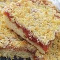 El cooksnap de Francesca Balbi cuando hizo Cuadraditos de membrillo con crumble.