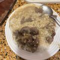 El cooksnap de cristiankl cuando hizo Carne al curry con arroz Basmati.