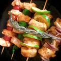 Cooksnap de isabel maloum sur la recette Brochettes aux 3 poissons