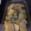 El cooksnap de Laureano cuando hizo Patatas a lo pobre al horno😁.
