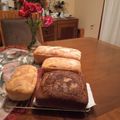 El cooksnap de Pablo cuando hizo Pan Ciabatta.
