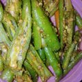 Nitya का कुकस्नैप जब उन्होंने हरी मिर्च का अचार (hari mirch ka achar recipe in Hindi) बनाया था।