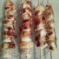 Cooksnap de Sousou Top Délices sur la recette Brochettes poulet, ananas et lait de coco