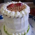 El cooksnap de sandra zarate cuando hizo Mini bizcochuelo para torta individual.