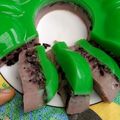 Cooksnap dari suci untuk resep Puding cocopandan lapis tape ketan hitam