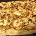 Cooksnap de marlène sur la recette Flammekueche tomates jambon raclette