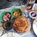 El cooksnap de Juanchi Cadaval cuando hizo Hotcakes dulces.