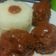 El cooksnap de Ginna Martinez cuando hizo Albóndigas con salsa y puré de papas.