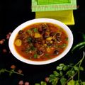 Priya vishnu Varshney का कुकस्नैप जब उन्होंने काला चना मसाला (kala chana masala recipe in Hindi) बनाया था।