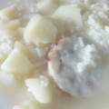 El cooksnap de Mari. V T cuando hizo Sopa de merluza patatas y arroz.
